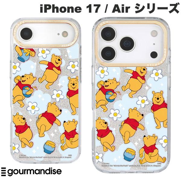 [2025] gourmandise iPhone 17 Pro / Air Disney Character Camera Frame Case Winnie the Pooh Gourmandise (Smartphone Case/Cover) Cute Character