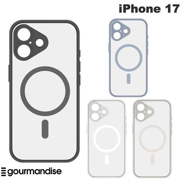 樂天商城 - ［2025］ gourmandise iPhone 17 耐衝撃ケース IIIIfi+ (イーフィット) プランプフレーム MagSafe対応ケース グルマンディーズ (スマホケース・カバー)