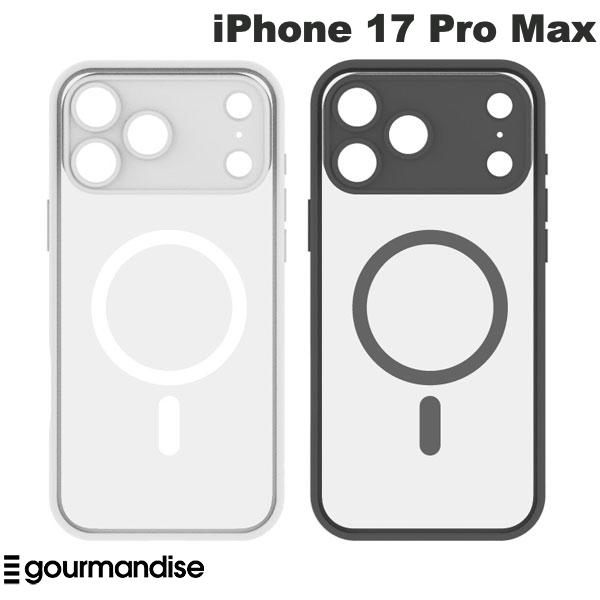 樂天商城 - ［2025］ gourmandise iPhone 17 Pro Max 耐衝撃ケース IIIIfi+ (イーフィット) プランプフレーム MagSafe対応ケース グルマンディーズ (スマホケース・カバー)