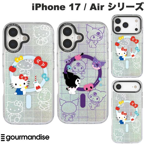 Rakuten - ［2025］ gourmandise iPhone 17 / 17 Pro / Air サンリオキャラクターズ Camera Frame MagSafe対応ケース グルマンディーズ (スマホケース・カバー) ハローキティ クロミ キャラクター かわいい