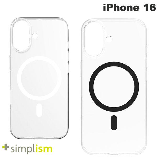 [2024] Trinity Simplism iPhone 16 [AIR-REAL INVISIBLE] MagSafe Compatible Slim Lightweight Hard Case (Smartphone Case/Cover)