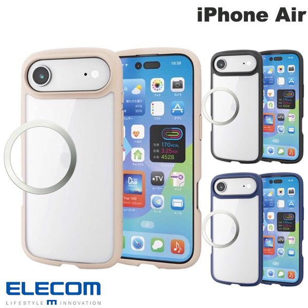Rakuten - ［2025］ELECOM エレコム iPhone Air TOUGH SLIM LITE フレームカラー メタルリング付 (スマホケース・カバー)