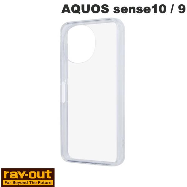 乐天商城 - ［2025 / 2024］ Ray Out AQUOS sense10 / 9 衝撃吸収 バンパー ハイブリッドケース クリア # RT-AQM6CC2/CM レイアウト (アンドロイドスマホケース・カバー) アクオス センス
