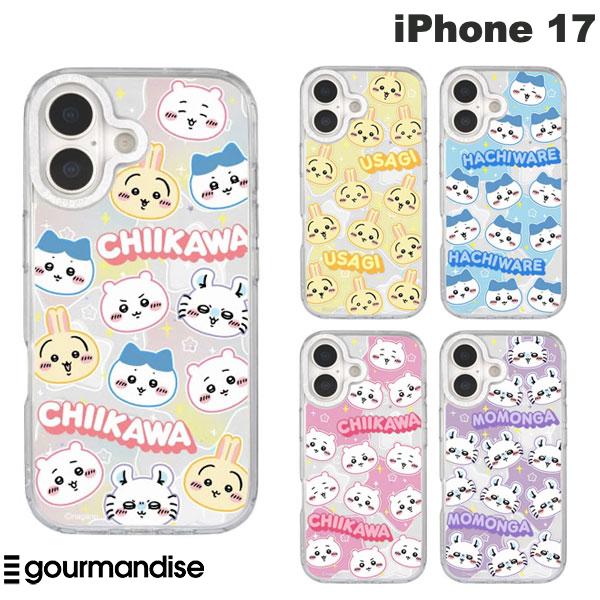 [2025] gourmandise iPhone 17 치이카와 Camera Frame 케이스 구루만디즈 (스마트폰 케이스 커버) 캐릭터 귀여운