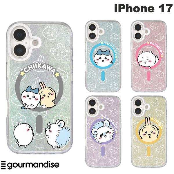 [2025] gourmandise iPhone 17 Chiikawa Camera Frame MagSafe Compatible Case Gourmandise (Smartphone Case/Cover) Cute Character
