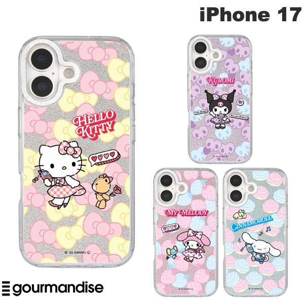 [2025] gourmandise iPhone 17 Sanrio Characters Camera Frame Case (Smartphone Case/Cover) Cute Characters Hello Kitty My Melody Kuromi Cinnamoroll