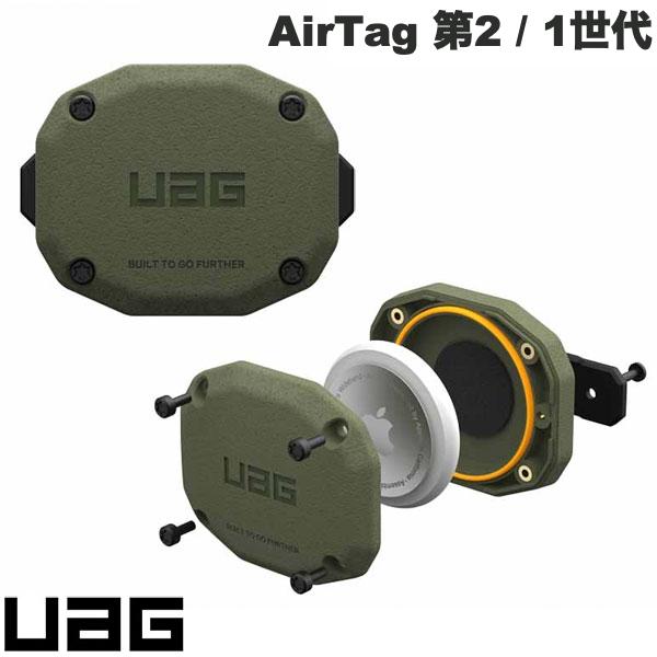 UAG AirTag 第2 / 1世代 ESSENTIAL ARMOR (エッセンシャルアーマー) ケース オリーブ # UAG-AITE-OL ユーエージー