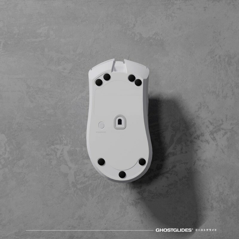 ガラス製マウスパッド対応 GHOSTGLIDES CYCLONE PRO DOTS PTFE製ソール eSports ゲーミング # HL015070009 ゴーストグライド (マウスソール・グリップ) 40粒入