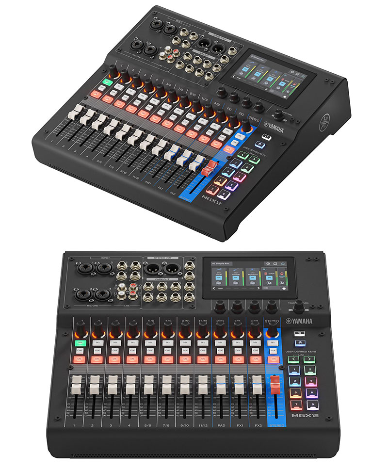���̥���ѥ��� YAMAHA MGX12 �ǥ�����ߥ����󥰥��󥽡��� ��ޥ� USB Type-C Bluetooth ���å��ѥͥ� �饤�� �ݥåɥ��㥹�� �饤���ۿ� �쥳���ǥ���
