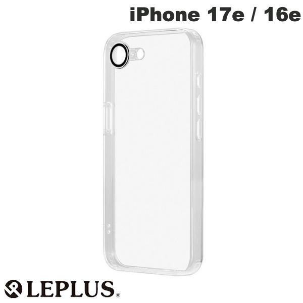 [2026] LEPLUS iPhone 17e / 16e Camera Lens Protective Glass Hybrid Case UTILO All Cover Glass Clear # LN-ISS24CAGCL (Smartphone Case/Cover)