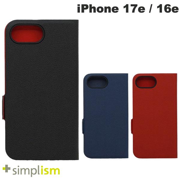 [2026] 트리니티 Simplism iPhone 17e / 16e [Smart FlipNote] 얇은 스마트 플립 노트 케이스 심 프리즘 (스마트폰 케이스 커버)