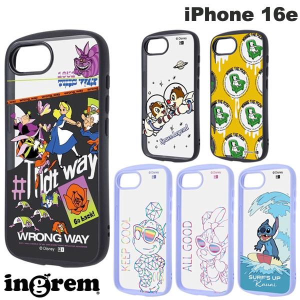 ［2026］ ingrem iPhone 16e ディズニー Puffull 衝撃吸収 バンパー ハ ...