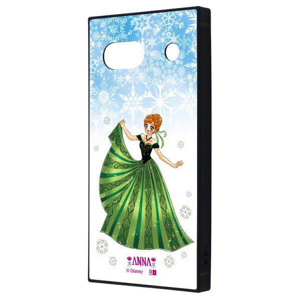 【在庫限り】［2023］ ingrem Google Pixel 7a ディズニー KAKU 衝撃吸収 バンパー スクエア ハイブリッドケース アナと雪の女王 中川翔子art_アナ # IC-DGP7AK3TB/FR7 イングレム (アンドロイドスマホケース・カバー)