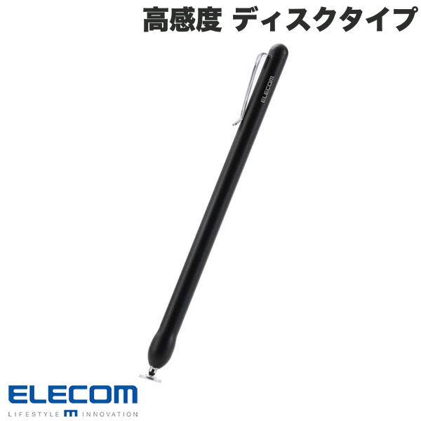 乐天商城 - エレコム スマートフォン・タブレット用タッチペン スリムタッチペン 高感度 ディスクタイプ ブラック # P-TPSLIMBSDBK エレコム (タッチペン)