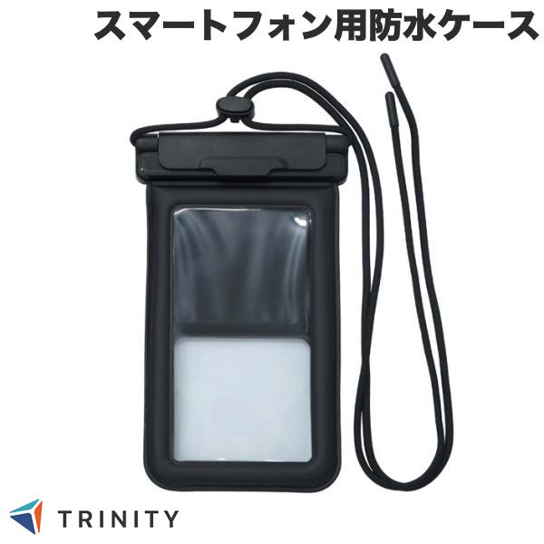 樂天商城 - TRINITY [AQUA Shield] イージーロック搭載 スマートフォン用防水ケース 水に浮くフローティングタイプ ブラック # TR-WPC-ELF-BK トリニティ (スマホケース) 夏 プール 海 アウトドア