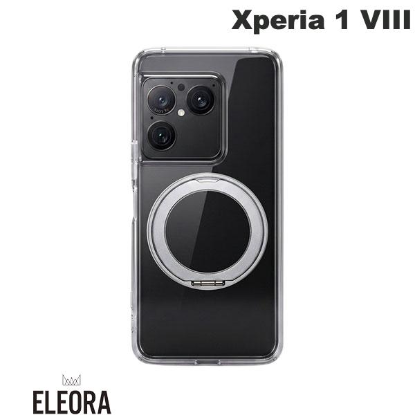 乐天商城 - ［2026］ ELEORA Xperia 1 VIII ZERO CONTACT 360 M 360°回転スタンド付きケース Clear # EO_X18CSPTZ3_CL エレオラ (アンドロイドスマホケース・カバー) 回転リング