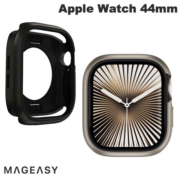 MagEasy Apple Watch 44mm SE 3 / 2 / 1 / Series 6 / 5 / 4 Odyssey matte アルミxTPU ハイブリッドケース マグイージー (アップルウォッチケース カバー)