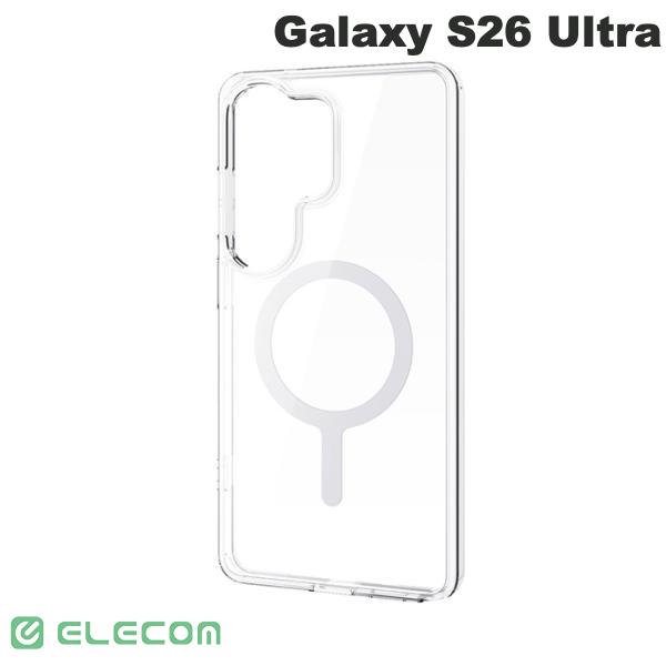 ELECOM エレコム Galaxy S26 Ultra ハイブリッドケース MAGKEEP ホワイト # PM-G262MAG02WH エレコム (アンドロイドスマホケース・カバー)