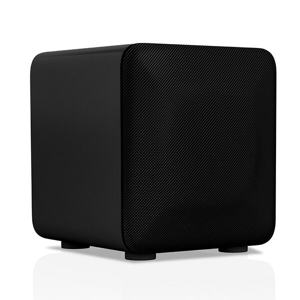 Audioengine S6 パワードサブウーファー ブラック # S6-BLK オーディオエンジン (ウーハー ウーファー) PC TV スピーカー 低音 クラスD アンプ内蔵