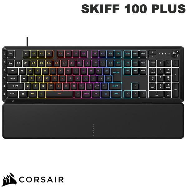Corsair SKIFF 100 PLUS 日本語配列 カナなし 有線 ゲーミングキーボード フルサイズ 108キー メンブレン # CHR-9226I65-JP コルセア (キーボード)