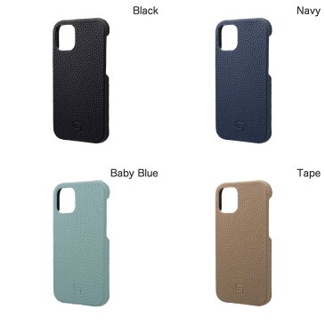 GRAMAS iPhone 12 mini Shrunken-calf Genuine Leather Shell Case グラマス (iPhone12mini スマホケース) 本革