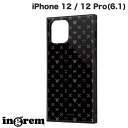 ingrem iPhone 12 / 12 Pro キングダムハーツ 耐衝撃ハイブリッドケース KAKU シンボル # IQ-DP27K3TB/KH009 イングレム (スマホケース・カバー)
