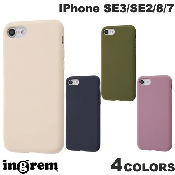 ingrem iPhone SE 3세대 / SE 2세대 / 8 / 7 실리콘 케이스 잉글렘 (스마트폰 케이스 커버)