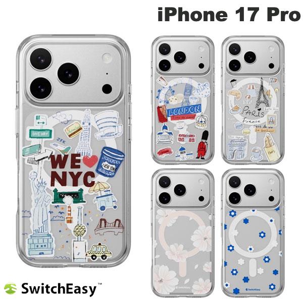 ［2025］ SwitchEasy iPhone 17 Pro Style M MagSafe対応 耐衝撃ケース スイッチイージー (スマホケース・カバー) NewYork London Paris