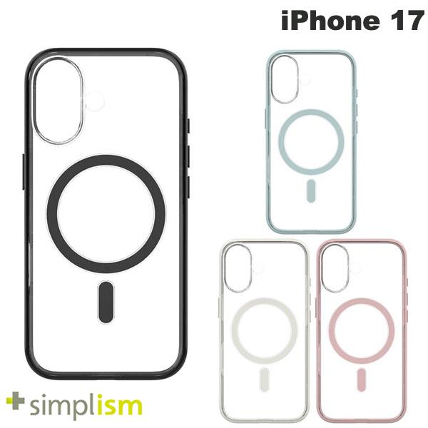 [2025] Trinity Simplism iPhone 17 [Lumino] MagSafe Compatible Clear Hard Case (Smartphone Case/Cover) Shock Absorption