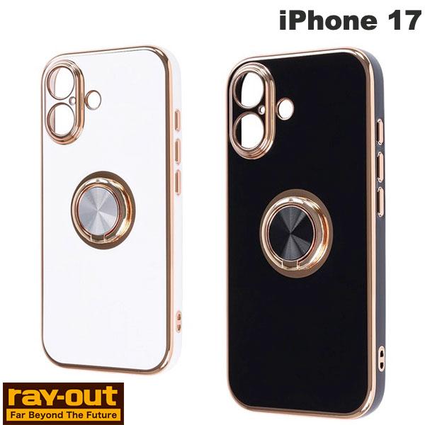 乐天商城 - ［2025］ Ray Out iPhone 17 ソフトケース 精密設計 フレームメッキ リング付き レイアウト (スマホケース・カバー)