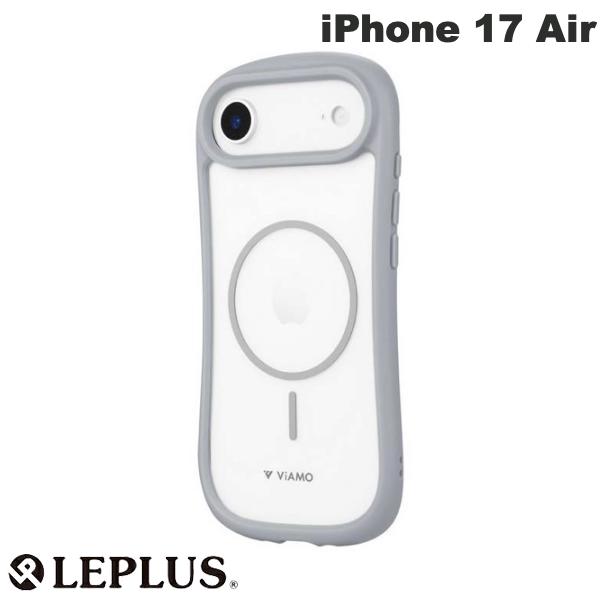 Rakuten - ［2025］ LEPLUS iPhone Air 耐傷・耐衝撃ハイブリッドケース ViAMO mag ライトグレー # LN-IA25VMMLGY ルプラス (スマホケース・カバー)