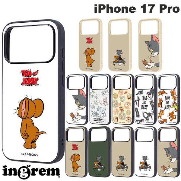 Rakuten - ［2025］ ingrem iPhone 17 Pro トムとジェリー maru 衝撃吸収 バンパー ハイブリッドケース イングレム (スマホケース・カバー) キャラクター かわいい