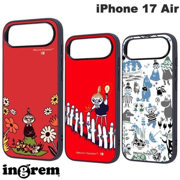 [2025] ingrem iPhone Air 무민 maru 충격 흡수 범퍼 하이브리드 케이스 잉글렘 (스마트폰 케이스·커버) 리틀 미이 뇨로뇨로 캐릭터 귀여운
