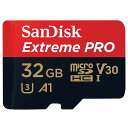  SanDisk 32GB Micro SDXC ExtremePro U3 4K 海外パッケージ # SDSQXCG-032G サンディスク (メモリーカード)