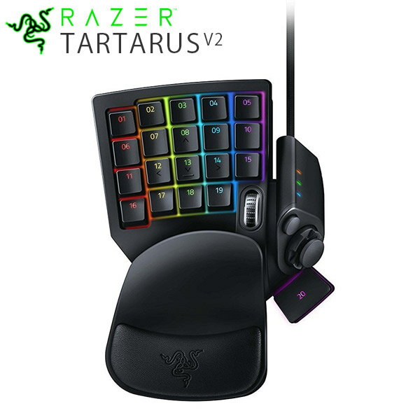 【あす楽】 【マラソン★500円OFFクーポン対象】【国内正規品】 Razer Tartarus V2 メカメンブレン 左手用キーパッド # RZ07-02270100-R..