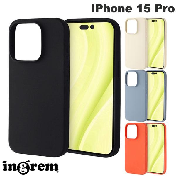 ingrem iPhone 15 Pro Hybrid Silicone Case (Smartphone Case/Cover)