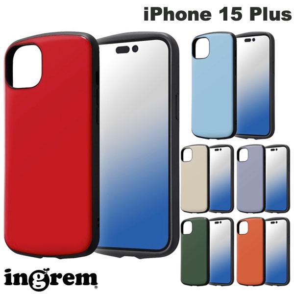 乐天商城 - ingrem iPhone 15 Plus 耐衝撃ケース MiA イングレム (スマホケース・カバー)