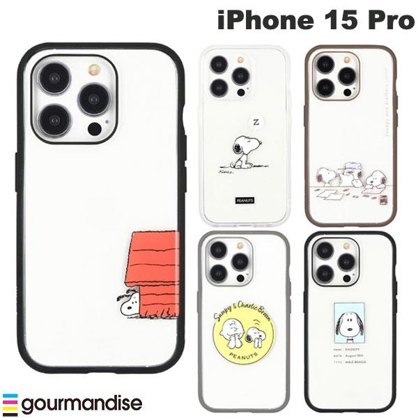 [lR|X] gourmandise iPhone 15 Pro ϏՌP[X IIIIfi+ (C[tBbg) Clear s[ibc O}fB[Y (X}zP[XEJo[) 