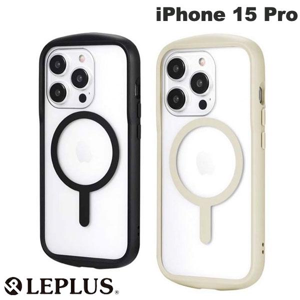 LEPLUS iPhone 15 Pro Cleary Charge MagSafe 대응 르플라스(스마트폰 케이스 커버)