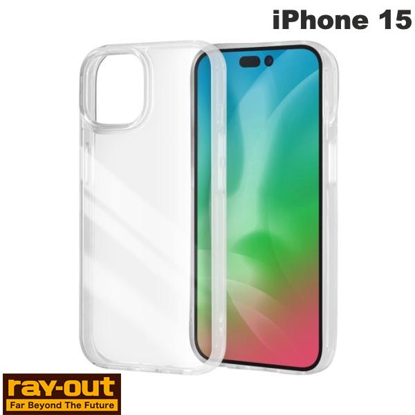  Ray Out iPhone 15 Like standard ハイブリッドケース クリア # RT-P41CC2/CM レイアウト (スマホケース・カバー) 透明