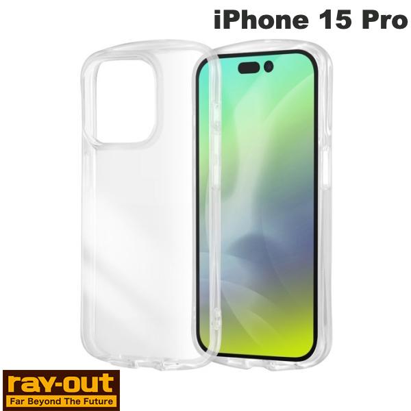 Ray Out iPhone 15 Pro Like standard 耐衝撃 TPUソフトケース ProCa The clear クリア # RT-P42TC11/CM レイアウト (スマホケース・カバー) 透明