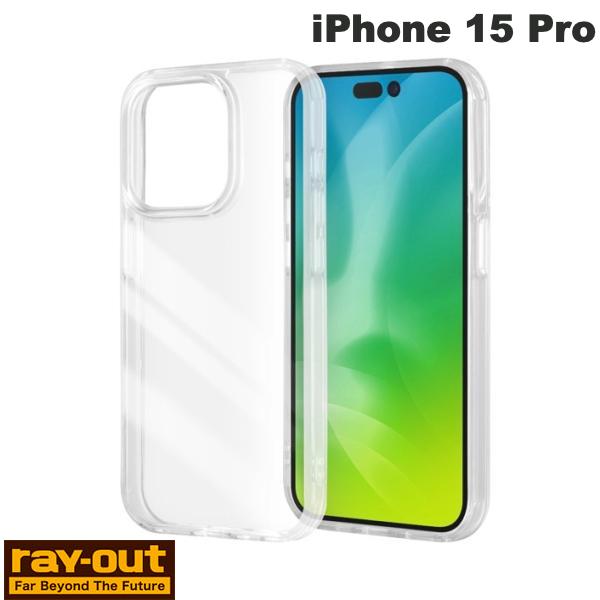  Ray Out iPhone 15 Pro Like standard ハイブリッドケース クリア # RT-P42CC2/CM レイアウト (スマホケース・カバー) 透明