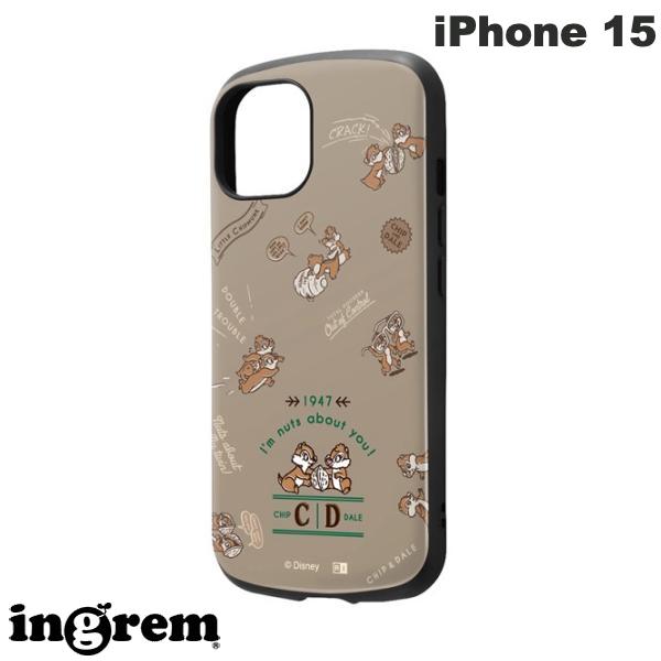 ingrem iPhone 15 ディズニー 耐衝撃ケース MiA チップ&デール_ベストフレンズ # IN-DP41AC4/CD9 イングレム (スマホケース・カバー) キャラクター かわいい