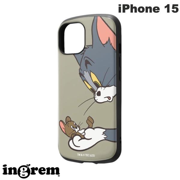 ingrem iPhone 15 톰과 제리 내충격 케이스 MiA 톰과 제리_캐치 # IN-WP41AC4/TJ42 잉글렘 (스마트폰 케이스·커버) 캐릭터 귀여운