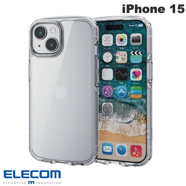 Rakuten - ELECOM エレコム iPhone 15 TOUGH SLIM LITE オールクリア クリア # PM-A23ATSLACR エレコム (スマホケース・カバー) 透明