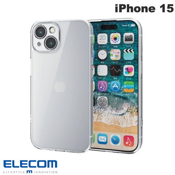 ELECOM iPhone 15 Hybrid Case Extreme Clear # PM-A23AHVCKKCR ELECOM (Smartphone Case/Cover) Transparent