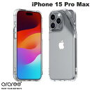  araree iPhone 15 Pro Max ソフトクリアケース FLEXIELD クリア # AR25448i15PM アラリー (スマホケース・カバー) 透明