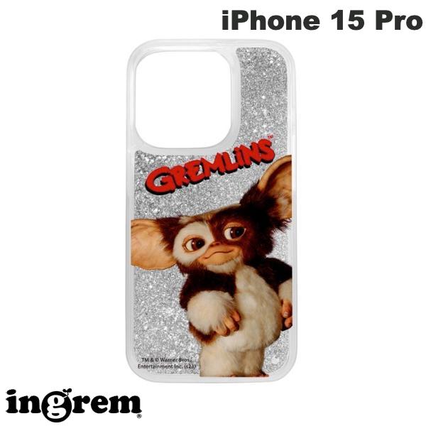 ingrem iPhone 15 Pro 그렘린 라메 반짝이 케이스 GIZMO # IJ-WP42LG1S/GR002 잉글렘 (스마트폰 케이스 커버)