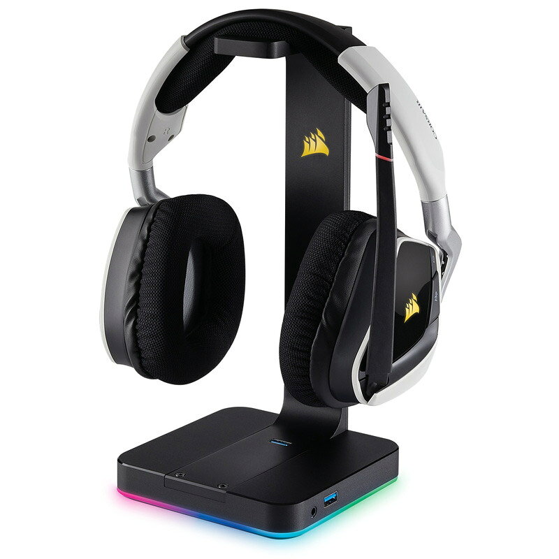Corsair ST100 7.1chサラウンド機能搭載 RGB Headset Stand # CA-9011167-AP コル...