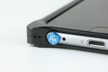 GILD design EVA Earphone jack cover(WILLE)ブルー # GAEVW-200BL ギルドデザイン (イヤホンジャックアクセサリー )